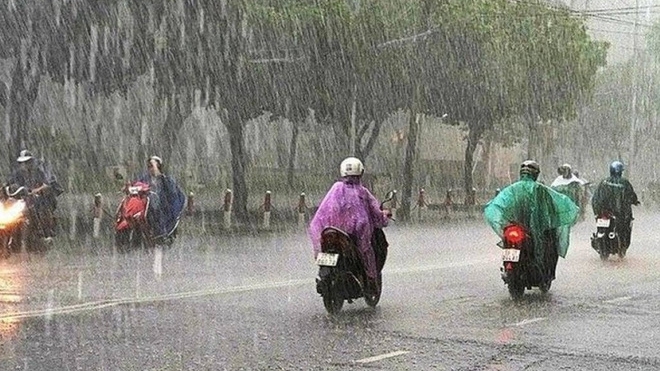 tin thoi tiet hom nay 66 bac bo ngay nong gay gat chieu va dem co mua