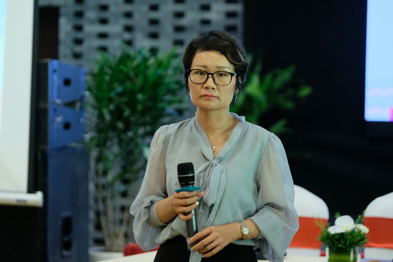 bà Lê Thị Lan Phương, Cán bộ chương trình chấm dứt Bạo lực với phụ nữ (UN Women) 