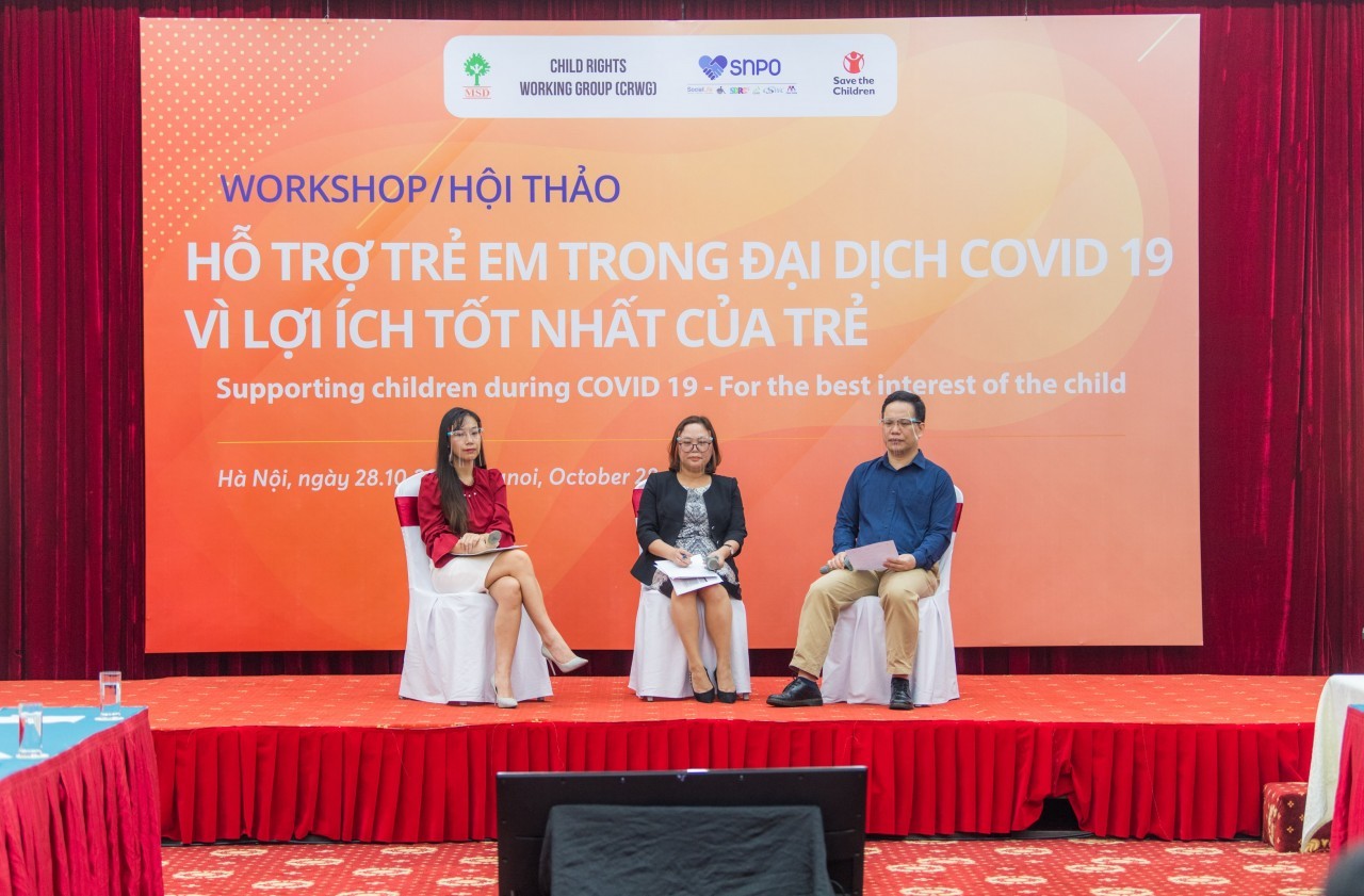 Doanh nghiệp phối hợp hỗ trợ trẻ em trong đại dịch COVID-19