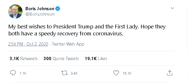 lanh dao the gioi chuc trump som binh phuc