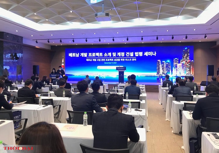 Doanh nghiệp xây dựng Hàn Quốc trao đổi về các nội dung mới trong Luật xây dựng sửa đổi của Việt Nam