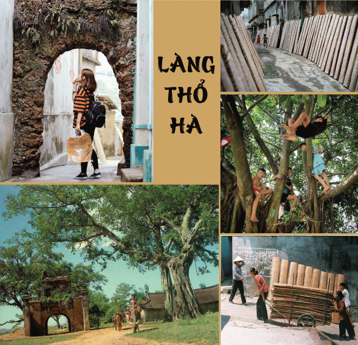 song cham voi 5 ngoi lang co dep tua tranh ve o mien bac