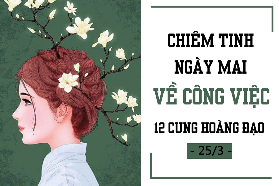 chiem tinh ngay mai 253 ve cong viec cua 12 cung hoang dao