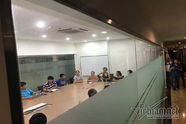 chung cu galaxy 9 siet chat an ninh nguoi dan muon dan hinh ke dam o be gai