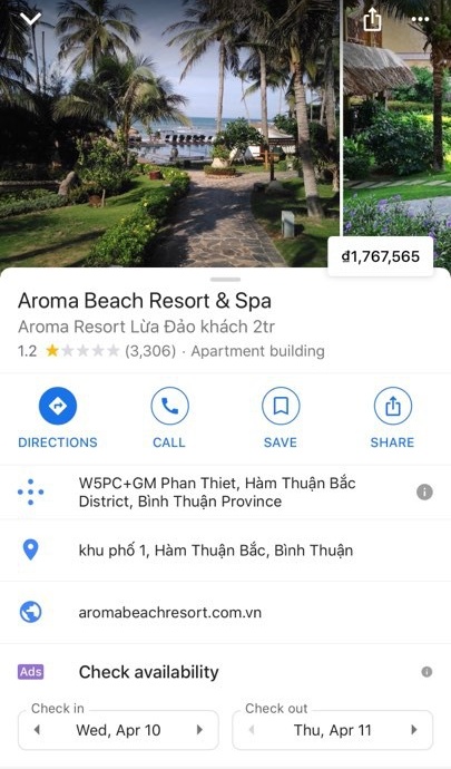 Hàng loạt cơ sở kinh doanh bị nhầm là "Aroma Resort vụ Khoa Pug" nhận vô số đánh giá 1 sao hang loat co so kinh doanh bi nham la aroma resort vu khoa pug nhan vo so danh gia 1 sao