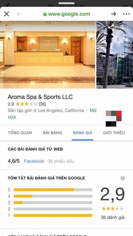 Hàng loạt cơ sở kinh doanh bị nhầm là "Aroma Resort vụ Khoa Pug" nhận vô số đánh giá 1 sao hang loat co so kinh doanh bi nham la aroma resort vu khoa pug nhan vo so danh gia 1 sao