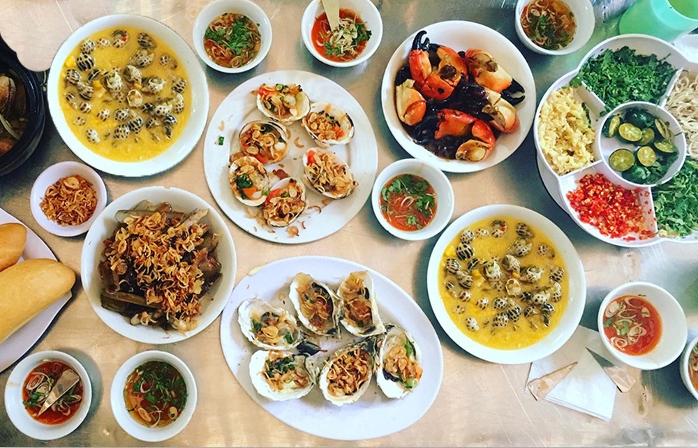 an gi khi toi dat cang hai phong