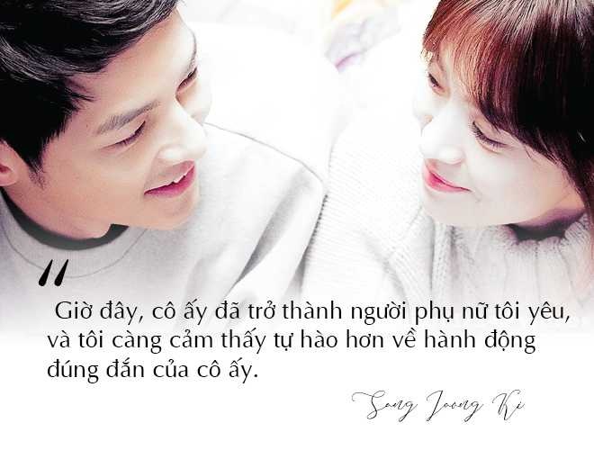nhung cau noi ngot ngao den tan chay cua cap doi song joong ki va song hye kyo