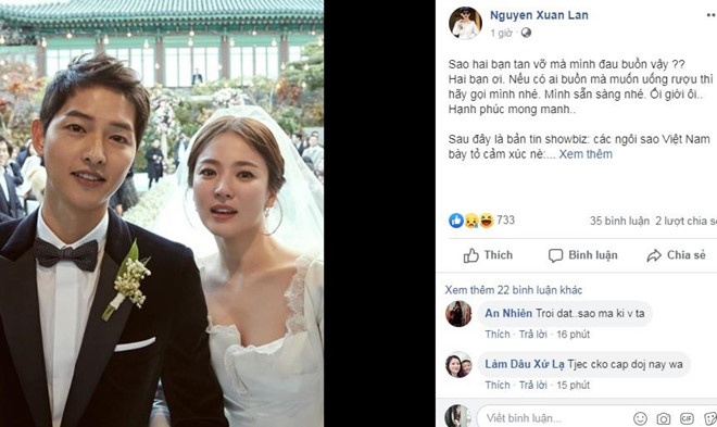 facebook sao viet hom nay 276 sao viet tiec nuoi khi song song ly hon noi it ngon tinh di va hy sinh cho nhau that nhieu