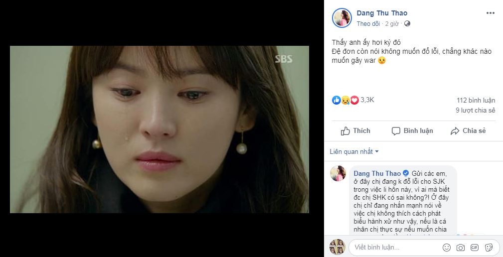 facebook sao viet hom nay 276 sao viet tiec nuoi khi song song ly hon noi it ngon tinh di va hy sinh cho nhau that nhieu