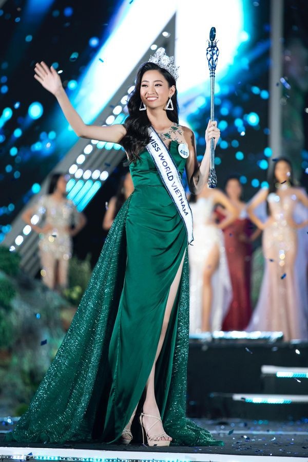 luong thuy linh dang quang miss world viet nam bao quoc te noi gi
