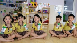 hon 1 trieu tre mau giao va hoc sinh tieu hoc toan thanh pho ha noi tham gia chuong trinh sua hoc duong