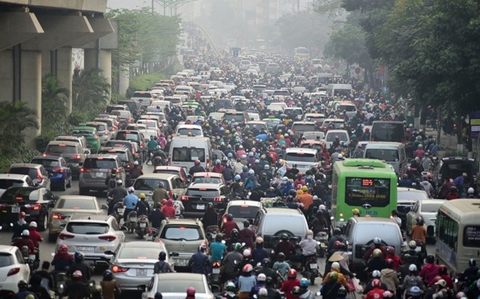 ha noi nghien cuu va to chuc nhieu lan duong uu tien cho xe buyt