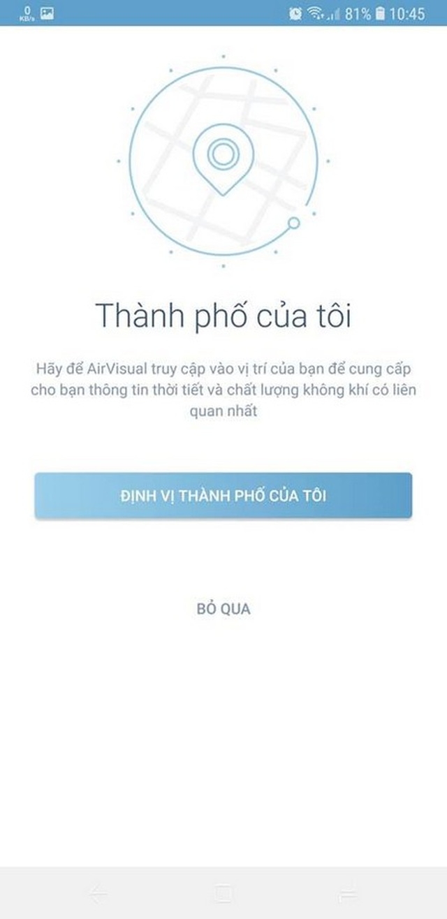 airvisual ung dung theo doi muc do sach cua khong khi theo thoi gian thuc