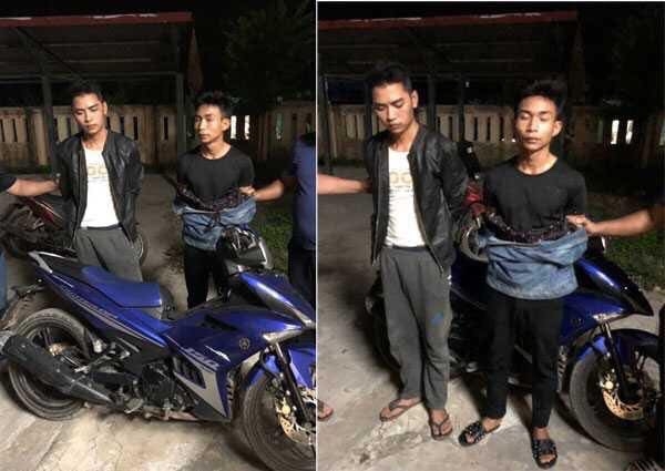 chan dung 2 nghi pham sat hai tai xe grabbike 18 tuoi o ha noi
