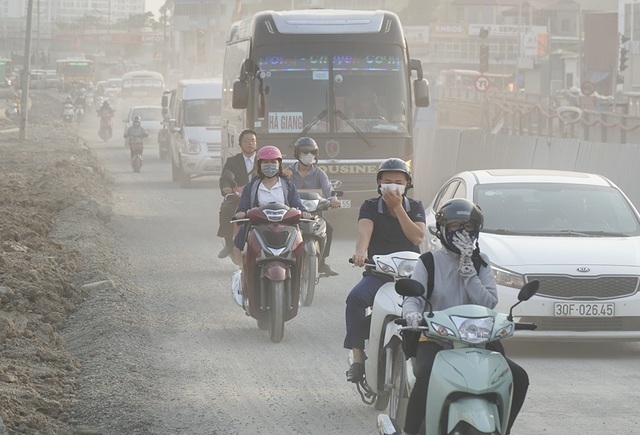o nhiem khong khi gia tang tong cuc moi truong khuyen cao nguoi dan han che ra ngoai