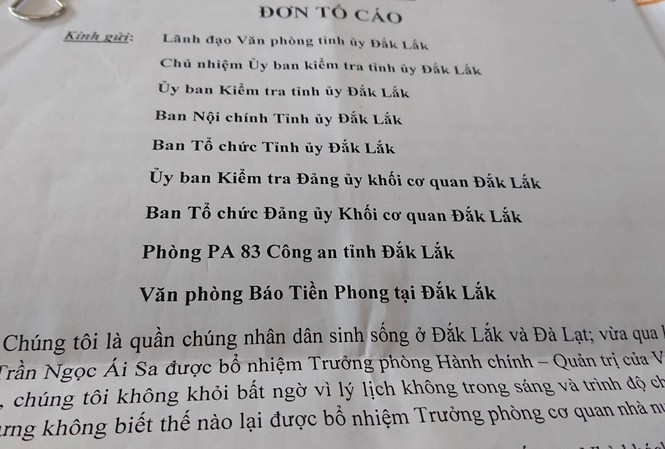 su that vu co gai goi dau thanh truong phong o tinh uy dak lak