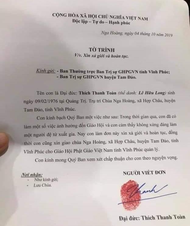 khong the thu hoi tai san thuoc so huu ca nhan cua su thich thanh toan