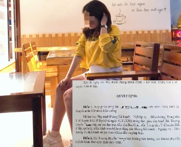 dak nong nu dieu duong 9x duoc bo nhiem lam lanh dao 3 phong cua trung tam y te huyen do thieu nhan su