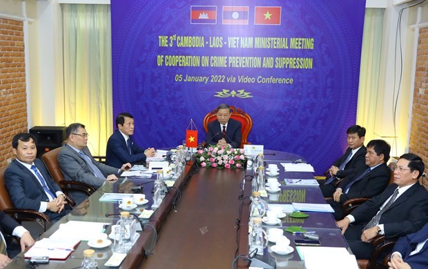 Việt Nam - Lào - Campuchia tăng cường hợp tác, trấn áp các loại tội phạm