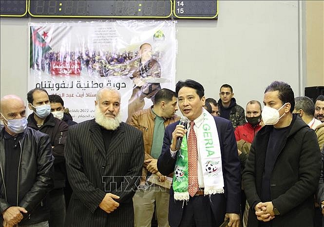 Giải vô địch quốc gia Võ Việt Nam lần đầu tiên ở Algeria Giải vô địch quốc gia Võ Việt Nam lần đầu tiên ở Algeria
