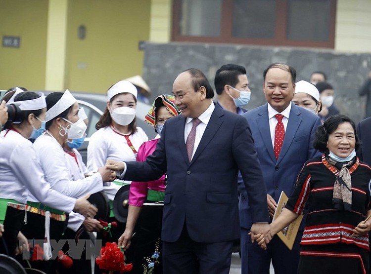 Hình ảnh Chủ tịch nước dự Ngày hội sắc Xuân trên mọi miền Tổ quốc | Văn hóa | Vietnam+ (VietnamPlus) Hình ảnh Chủ tịch nước dự Ngày hội sắc Xuân trên mọi miền Tổ quốc | Văn hóa | Vietnam+ (VietnamPlus)