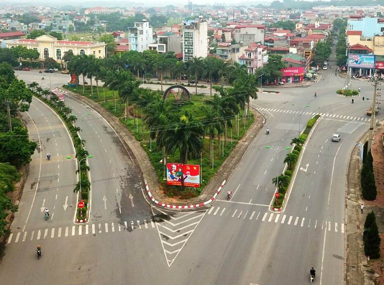 Một góc thị xã Sơn Tây. Ảnh: baochinhphu.vn