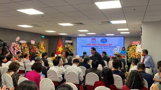 Quang cảnh Đại hội hội thành lập Hội Hữu nghị Việt Nam – Hà Lan TPHCM. Ảnh: C.T