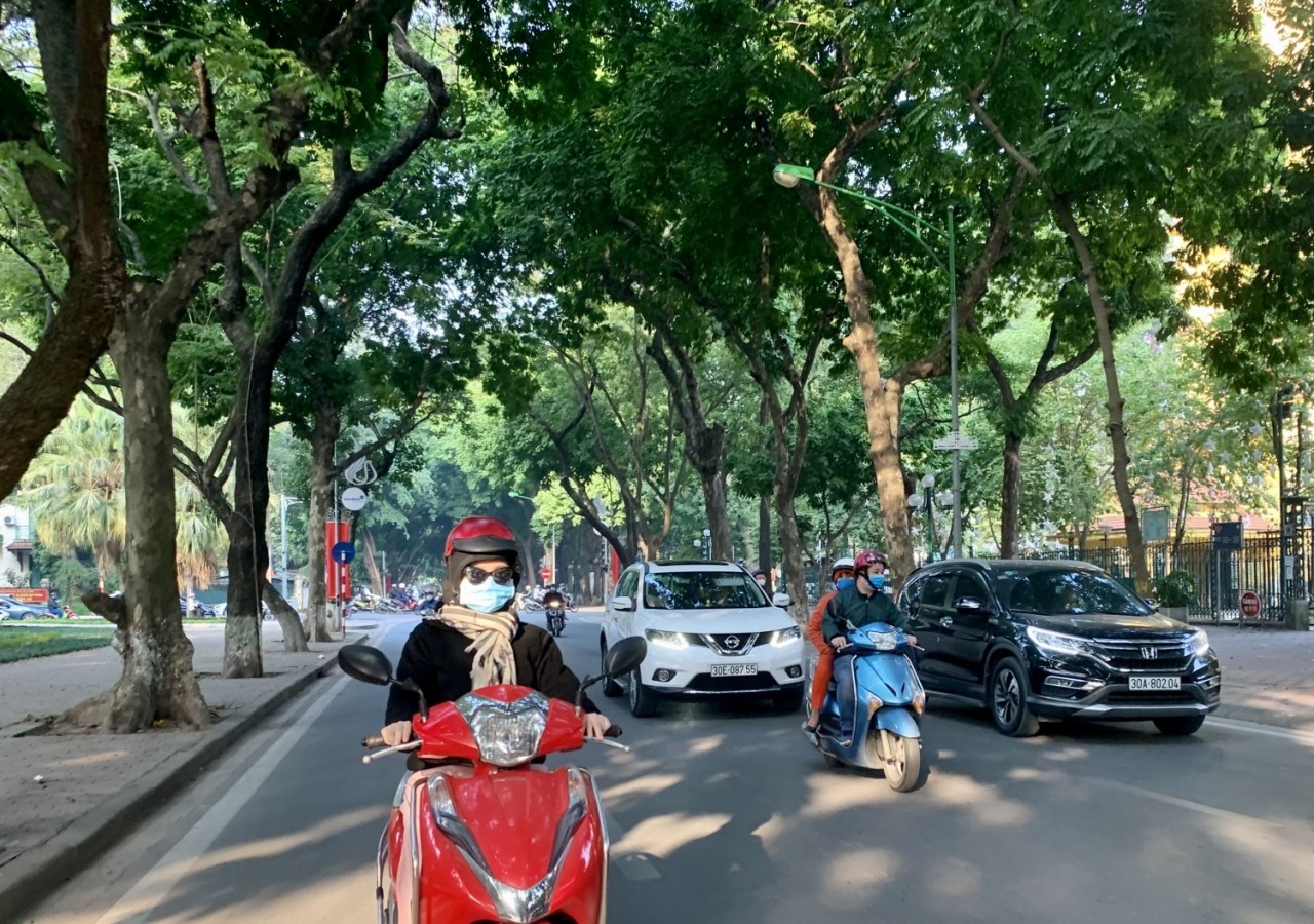 Ngày 3/4: Hà Nội nhiều mây, trưa chiều trời nắng.