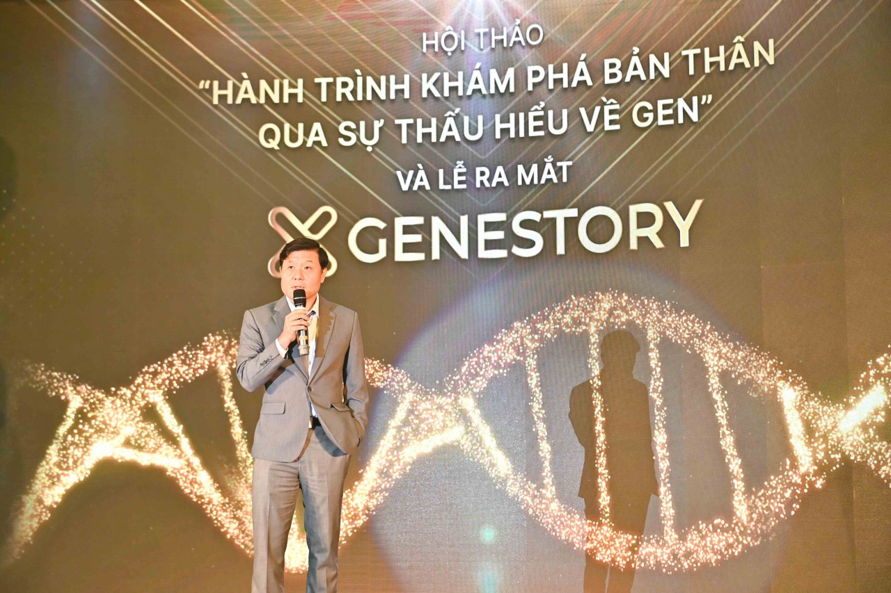 GS. Vũ Hà Văn (Đồng sáng lập và thành viên HĐQT Công ty GeneStory) kỳ vọng giải pháp sẽ thúc đẩy y học dự phòng, nâng cao chất lượng sống và giảm bớt gánh nặng y tế cho mỗi gia đình Việt Nam. GS. Vũ Hà Văn (Đồng sáng lập và thành viên HĐQT Công ty GeneStory) kỳ vọng giải pháp sẽ thúc đẩy y học dự phòng, nâng cao chất lượng sống và giảm bớt gánh nặng y tế cho mỗi gia đình Việt Nam.