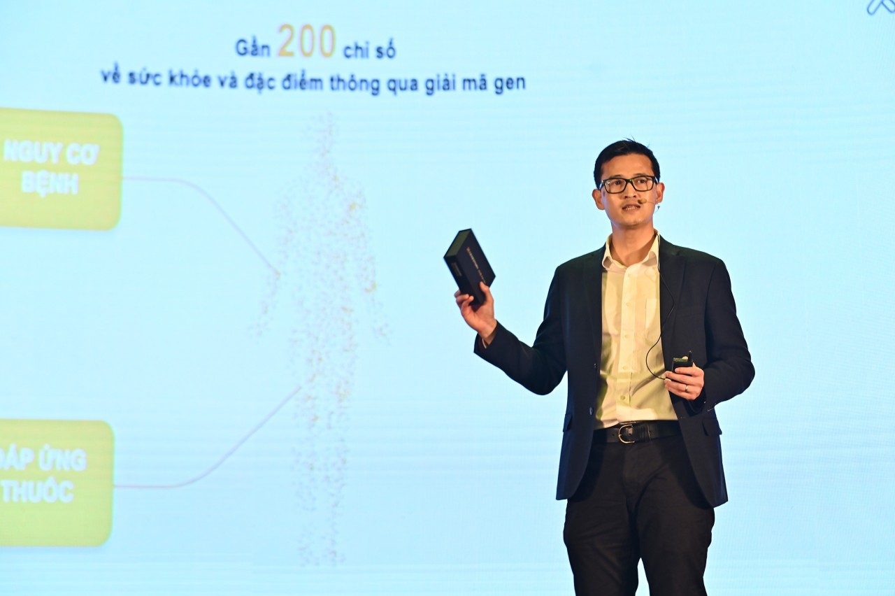 GeneStory là sản phẩm giải mã gen thế hệ mới nhất, giúp cung cấp chính xác và toàn diện các chỉ số về khả năng đáp ứng thuốc, nguy cơ bệnh lý, thể chất, dinh dưỡng, cũng như yếu tố di truyền. GeneStory là sản phẩm giải mã gen thế hệ mới nhất, giúp cung cấp chính xác và toàn diện các chỉ số về khả năng đáp ứng thuốc, nguy cơ bệnh lý, thể chất, dinh dưỡng, cũng như yếu tố di truyền.