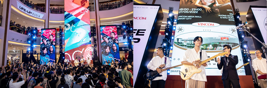 Trải nghiệm cuối tuần cực “chill” cùng dàn sao trẻ V-pop tại Vincom Mega Mall Smart City
