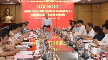 Công bố quyết định kiểm tra về phòng, chống tham nhũng tại Bộ Tài nguyên & Môi trường