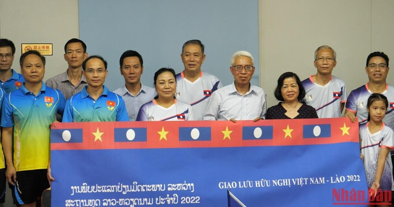 Giao lưu hữu nghị Việt Nam-Lào tại Bắc Kinh ảnh 5