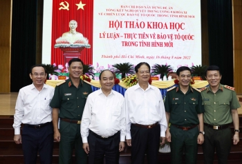 Chủ tịch nước: Phát huy mạnh mẽ sức mạnh tổng hợp toàn dân tộc để bảo vệ Tổ quốc