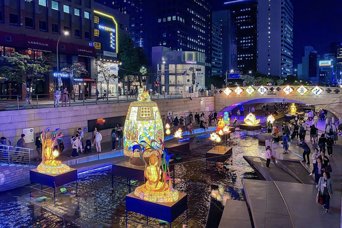 Triển lãm đèn lồng truyền thống Seoul mừng Đại lễ Phật đản