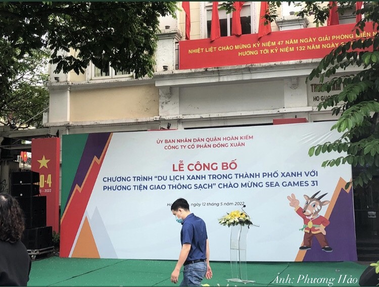 Du lịch xanh phục vụ Seagame ở Hà Nội