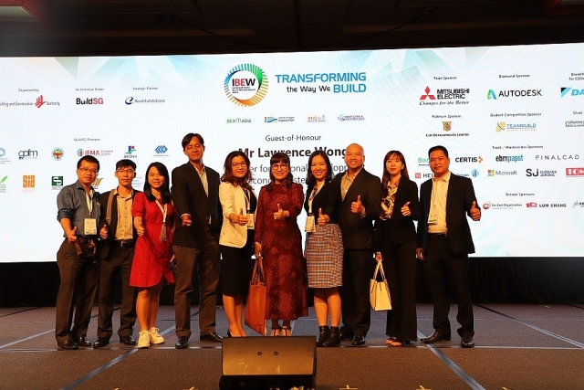 nha phat trien cong trinh xanh phuc khang corporation tham du tuan le moi truong xay dung quoc te tai singapore