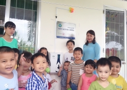 Thêm nhiều nguồn “Nước sạch học đường” đến với trẻ em vùng khó khăn
