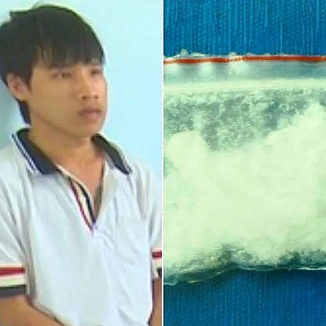 thanh nien nem boc ma tuy da roi bo chay khi bi csgt kiem tra hanh chinh