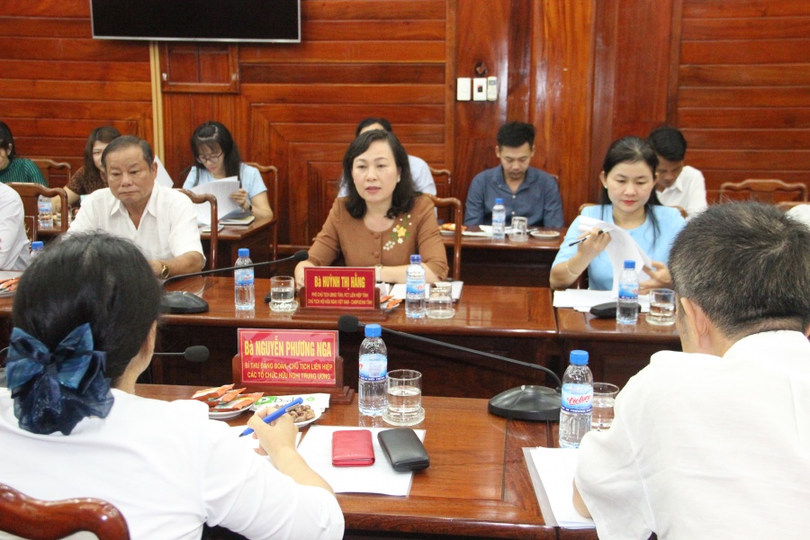 chu tich vufo nguyen phuong nga binh phuoc can de xuat cu the de cong tac doi ngoai hoat dong tot hon