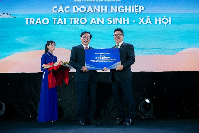 novaland thuc hien trach nhiem xa hoi tai binh thuan song hanh cung giao duc dao tao