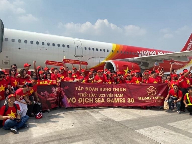 tap doan hung thinh treo thuong 1 ty cho u22 viet nam truoc tran chung ket sea games 30