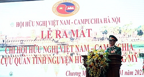 Ra mắt Chi hội hữu nghị Việt Nam – Campuchia cựu quân tình nguyện huyện Chương Mỹ
