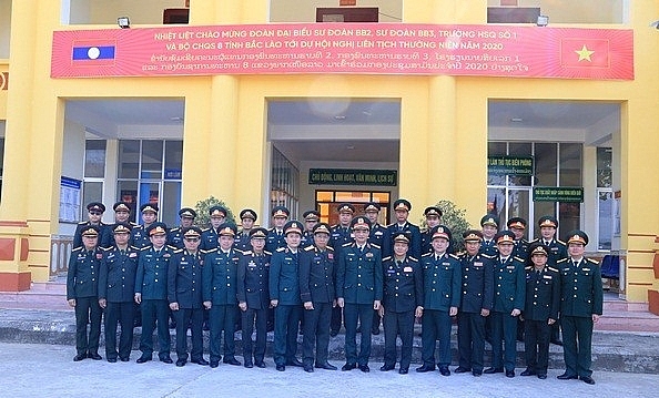 Hội nghị liên tịch giữa Quân khu 2  với các đơn vị quân đội các tỉnh Bắc Lào