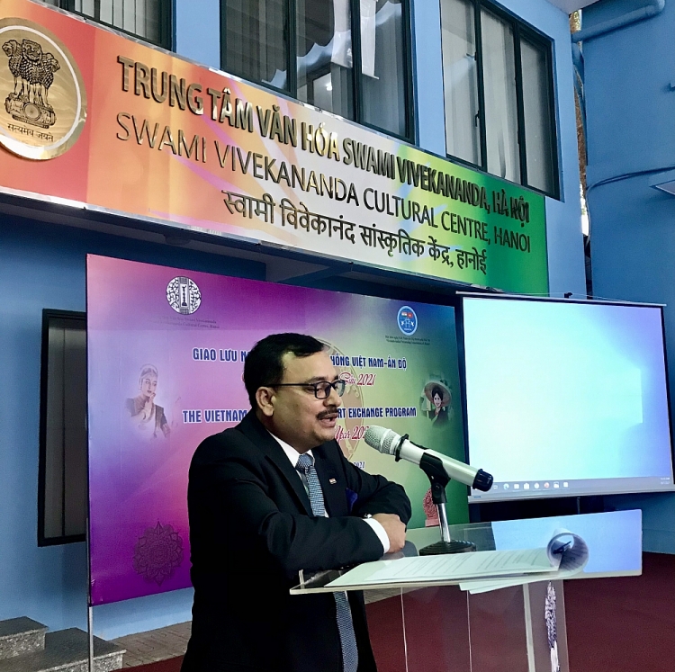 Giao lưu nghệ thuật truyền thống Việt Nam-Ấn Độ chào xuân Tân Sửu 2021