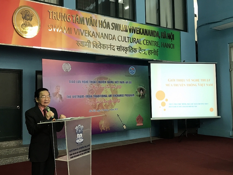 Giao lưu nghệ thuật truyền thống Việt Nam-Ấn Độ chào xuân Tân Sửu 2021