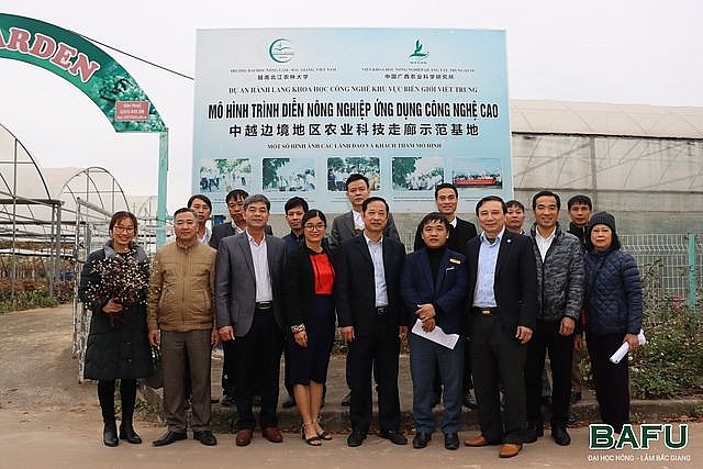 Đại học Nông-Lâm Bắc Giang chú trọng hợp tác với các trường Trung Quốc
