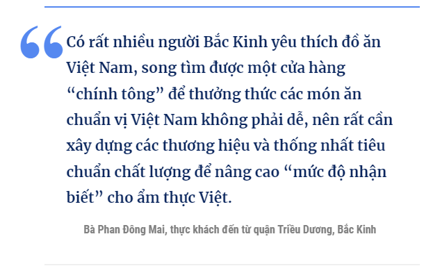 Lan tỏa ẩm thực Việt tại Bắc Kinh
