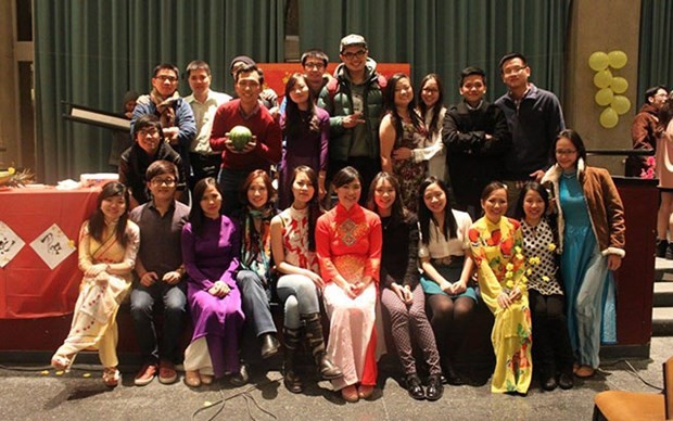 Gần 200 thanh niên, sinh viên Việt Nam mang Tết tới New York (Mỹ)
